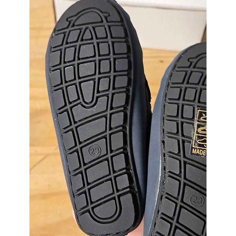 Touch Kids Unisex Toddler Leather‎ Loafers Slip-On Flats Moccasin EU 23 US 7